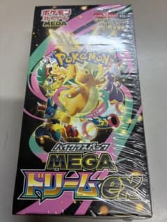 ポケモンカードゲーム MEGA ドリームEX シュリンク付き1BOX - メルカリ