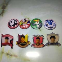 Jリーグサッカーピンバッジ.缶バッチセット - メルカリ