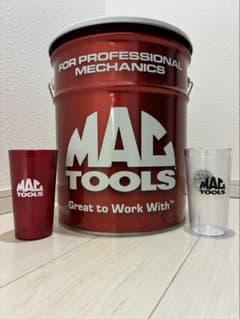 MAC TOOLS マックツール 20Lペール缶イス＆タンブラー×2ケセット