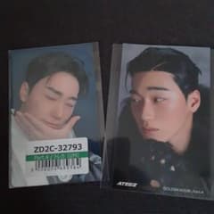 ATEEZ サン ユニバ特典トレカ スマホステッカー - メルカリ