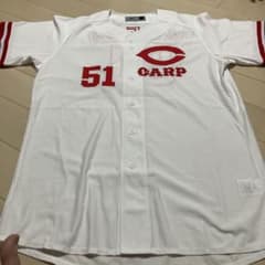 広島カープ 前田智徳 51番ユニホーム サイズO（L L） - メルカリ