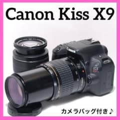 美品✨望遠レンズデビュー✨Canon Kiss X9✨ダブルレンズ✨スポーツ