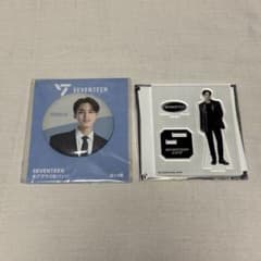 ミンギュ 缶バッジ セブチカフェ アクスタ セット - メルカリ