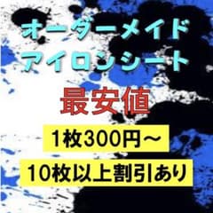 オーダーアイロンシート 名前 チーム名 会社名 ロゴ ユニフォーム T