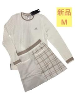 おぎこ様専用 adidasニットセットアップ セーター＆スカート秋冬M