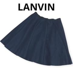 新品未使用】ランパン LANVIN ネイビー ミニスカート - メルカリ