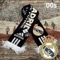 正規】タグ付き 激レア 02/03 レアルマドリード マフラー サッカー