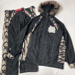 極道神風蹴 ヤクザカミカゼキック スノーボードウェア 上下