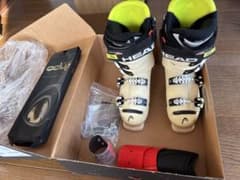 ⚫︎中古⚫︎スキーブーツ HEAD RAPTOR B4 RD MP 255 ホワイト - メルカリ