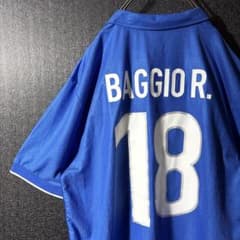 ☆ ロベルト・バッジョ】 NIKE イタリア代表 サッカー ユニフォーム XL