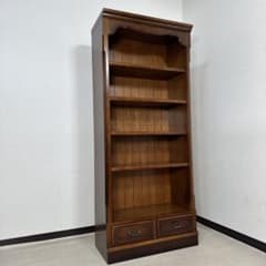カリモク コロニアル 本棚 書棚 ブックシェルフ オープンシェルフ i1-2