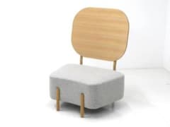 展示品 カリモク ドラドラ 北欧 オーク材 ソファ ラウンジチェア