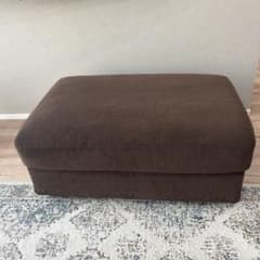 estic SPIGAオットマン ファブリック ブラウン スツール - メルカリ