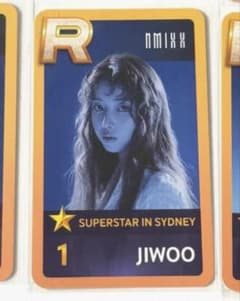 NMIXX ジウ SUPERSTAR SSJYP シドニー 限定 トレカ - メルカリ