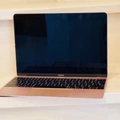 MacBook 12インチ 2016 ローズゴールド 英語配列 動作OK初期化済