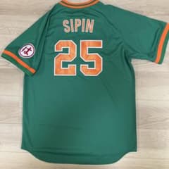 横浜大洋ホエールズ シピン 刺繍ユニフォーム グリーン - メルカリ