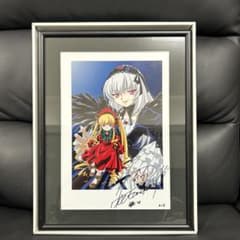 ローゼンメイデン トロイメント 「真紅、水銀燈」 プリントサイン入り