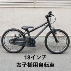 ダイワサイクル ダートレイルキッズDTL-K18ブラック補助輪なしスタンド