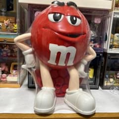 ディスペンサー m&m's エムアンドエムズ 置物 インテリア雑貨【レッド