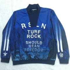 ラッセルノ 2wayハーフジップジャケット(6)ベスト 裏地発熱 防寒 紺