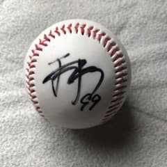 千葉ロッテマリーンズ 柿沼友哉 直筆サインボール - メルカリ