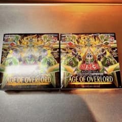 遊戯王OCG AGE OF OVERLORD エイジオブオーバーロード 未開封 - メルカリ