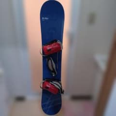 Ice Age PHAT スノーボード 青 バインディング赤 - メルカリ