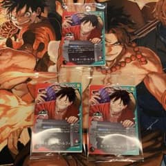 モンキー・D・ルフィ 一番くじ プロモ リーダー 3枚セット ワンピース