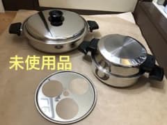 未使用品 ロイヤルクイーン MC2000 浅型鍋 2個 - メルカリ