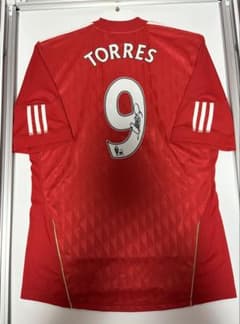 ICONS リバプール トーレス 直筆サイン入り ユニフォーム リヴァプール