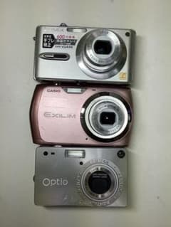 ジャンク コンパクトデジタルカメラ 3台セット - メルカリ