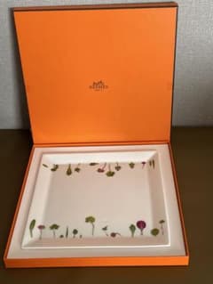 HERMES Mesclun エルメス メスクラン スクエア プレート 23cm - メルカリ