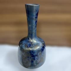 高岡銅器 花瓶 ブルーグリーン 青銅(ブロンズ)製 未使用保管品 - メルカリ