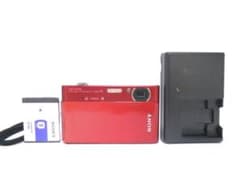 お値下げ歓迎・極美品】SONY Cyber-shot DSC-T900 レッド - メルカリ
