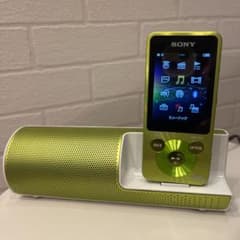 ソニー ウォークマン SONY 緑 グリーン スピーカー - メルカリ