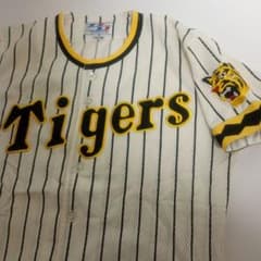 阪神タイガース 輝流ライン メッシュユニフォームシャツ S（140-150