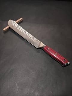 67層ダマスカスVG10 牛刀 240mm レッドマリー柄 高級シェフナイフ