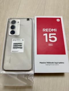 一括支払い REDMI 15 5G 128G Titan Grey 本体 - メルカリ