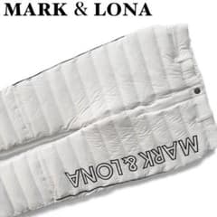 MARK&LONA マークアンドロナ ダウンパンツ 中綿 ゴルフ 50 XL 白