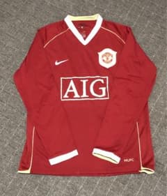 田中シェン着 マンチェスターユナイテッド 06 07 長袖 スールシャール
