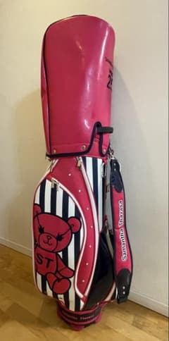 サマンサタバサ 限定 レア エナメル キャディバッグ ネイビー 新品