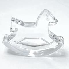 バカラ クリスタル ロッキングホース 置物 午年 丙午 - メルカリ