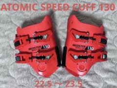 レア ATOMIC SPEED CUFF 130 22.5 23.5 アトミック - メルカリ