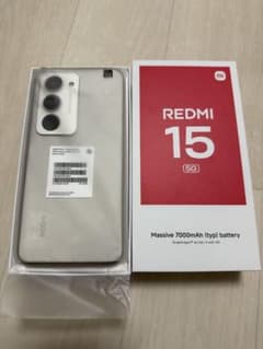 一括支払い REDMI 15 5G 128G 7000mAh TitanGray - メルカリ