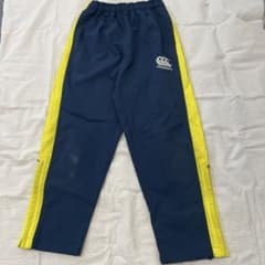 Canterbury ウォームアップパンツ ネイビー/イエロー160センチ - メルカリ