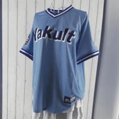 新品未開封・タグ付き】東京ヤクルトスワローズ 復刻ユニフォーム 水色