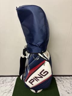 PING / ピン】キャディバッグ ネイビー×ホワイト - メルカリ