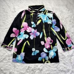 ✨美品✨ レオナール トップス シャツ スポーツウェア 花柄 Sサイズ