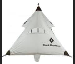 ロッククライミング吊り下げテント二人用カナダ、ブラックダイヤモンド