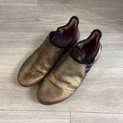 アディダス X17+ FG/AG 27センチ ゴールド - メルカリ